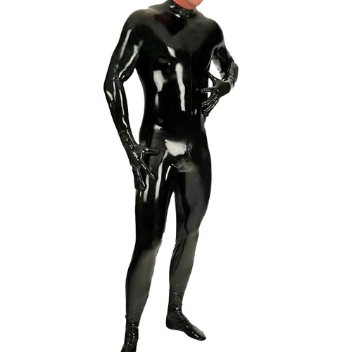 Latex amine mens black - latex,