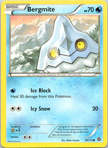 Pokemon bergmite 114 - pokemon, steam