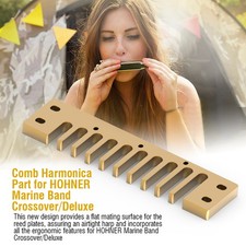 Aluminum Alloy Comb Harmonica
