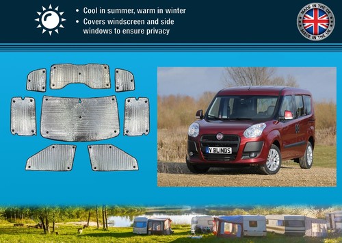 Thermal blinds for fiat doblo - thermal,