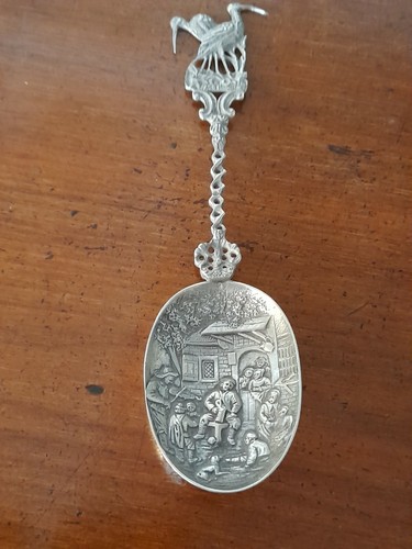 Antique dutch solid silver - antique,