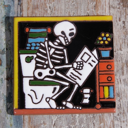 Mexican relief tile 5x10 5 - mexican,