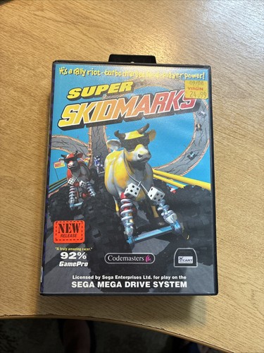 Super skidmarks sega - skidmarks, megadrive