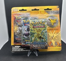 POKEMON Legendary Birds Blister Pack with 3 Booster Packs and a Pin - Zapdos XY