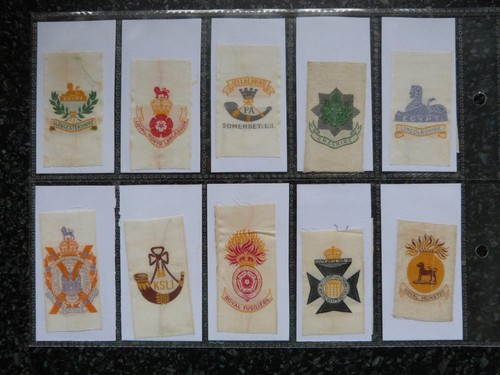Silk cigarette cards - 10,