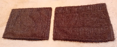 Pair quality brown cushion - quality,