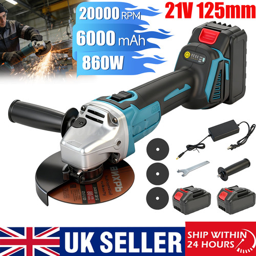 21v 125mm cordless angle - 21v,