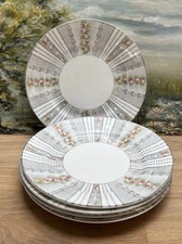5 Vintage Royal Staffordshire China Rose Pattern  Side Tea Plates 1912