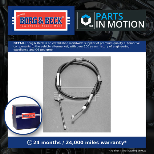 Handbrake cable fits toyota - handbrake,