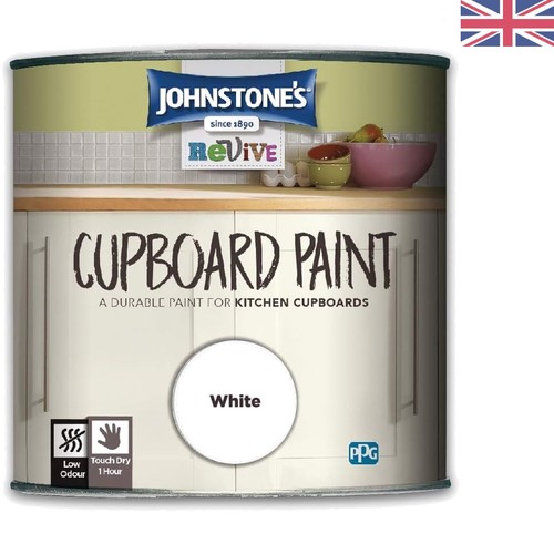 Cupboard paint white 750ml - white,