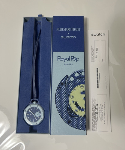 Swatch royal pop lan ba - swatch,