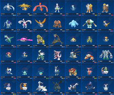 SHINY 6IV XXXL Low Level (1-20) Legendary Pokemon Scarlet/Violet Home