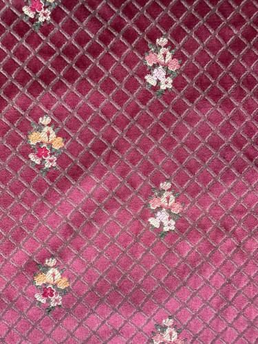 Vintage french brocade - vintage,