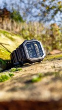 Stealth One Mod - Modified Watch Based on Casio WS-1600 –Custom Casio - Black