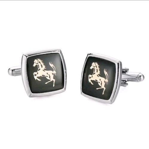 Silver black gold ferrari - gold,