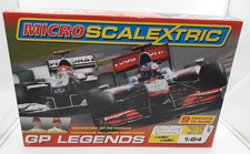 Micro Scalextric GP Legends Scale 1:64 Schumacher & Button Racing Playset