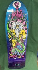 Rare Santa Cruz Jason Jessee Neptune Purple Fade Reissue Skateboard Deck