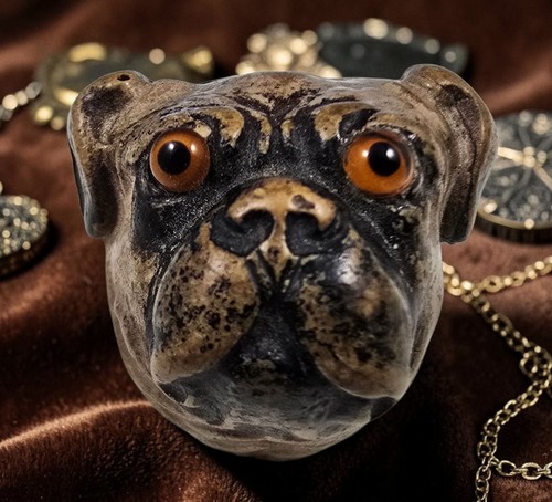 Antique bulldog decorative - antique,