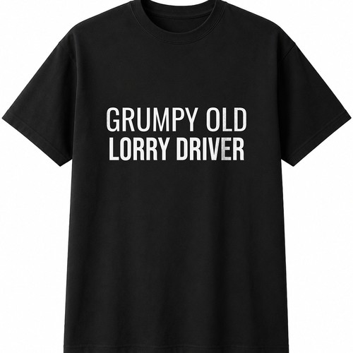 Grumpy old lorry - driver, mens