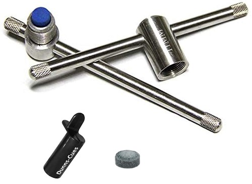 Snooker cue tip compressor