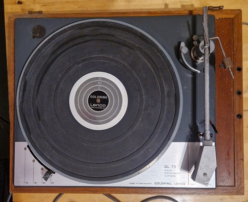 Goldring lenco gl75 turntable - lenco,