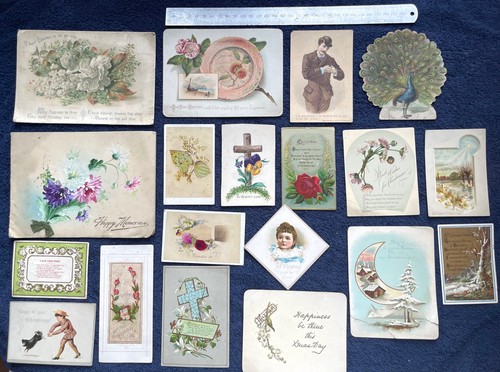 Victorian greeting cards - 19,