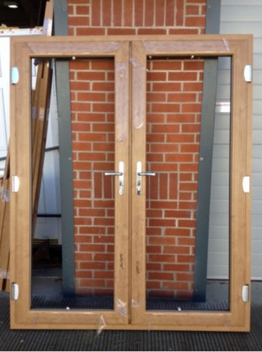 Irish oak upvc french doors - irish,