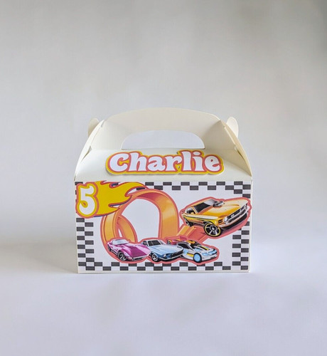 New personalised hot wheels - new,