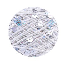 50g Knitting Wool Sewing Craft Sequin Yarn Knitting Yarn Garment Access ThreadX1