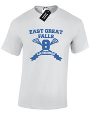 EAST GREAT FALLS MENS T SHIRT TEE AMERICAN RETRO PIE STIFFLER COMEDY RUDE FUNNY