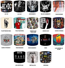 Handmade Rock Bands Music Ceiling Lampshade Table Lamp shades Pendant lampshades