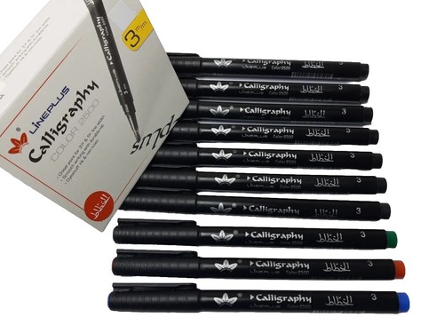 Chislled nib black - 10,