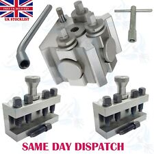 T2 QUICK CHANGE TOOLPOST SET FOR COLCHESTER STUDENT / MASTER x 2 Holders
