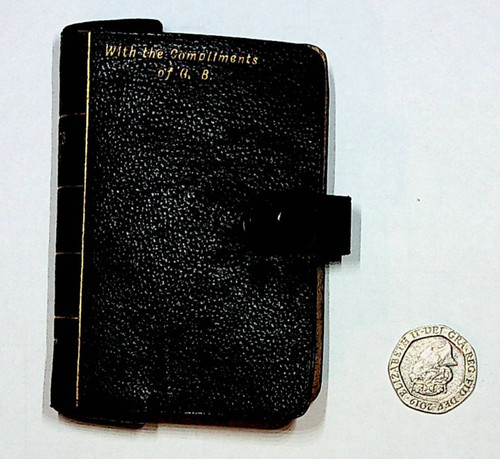Vintage playing cards case