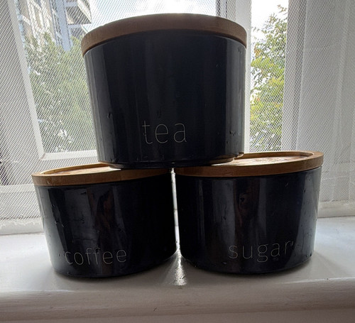 Black ceramic tea coffee - ceramic,