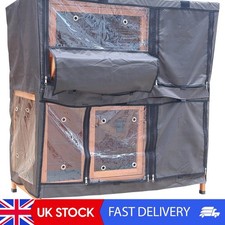 "Outdoor Cedar Hutch Cover for