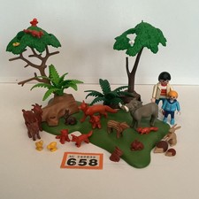 Playmobil  Forest Animals Bundle Playset, foxes, squirrels, boar figures 