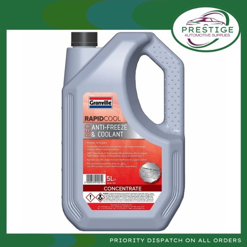 Red antifreeze coolant - red, 5l