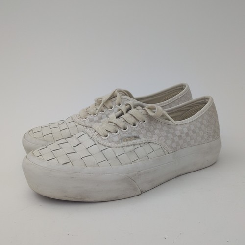 Vans authentic white woven - vans,