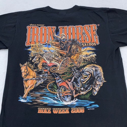 Iron horse saloon shirt - horse, mens