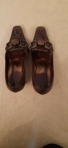 Carmen poveda brown croc - poveda,