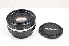 NIKON AIS NIKKOR 50mm f1.8 PANCAKE PRIME MANUAL FOCUS LENS - GOOD CONDITION