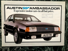 AUSTIN AMBASSADOR c1981 Sales