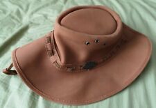The Original Rogue Men's Brown Suede Handcrafted Cowboy Hat Used Condition