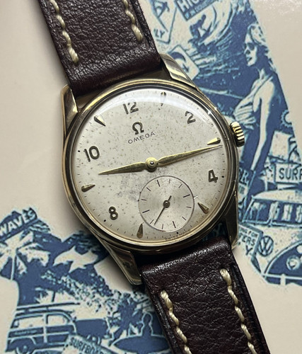 Vintage 1950s omega 9ct gold - 9ct,