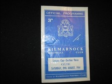 KILMARNOCK  V  CELTIC  (SLC