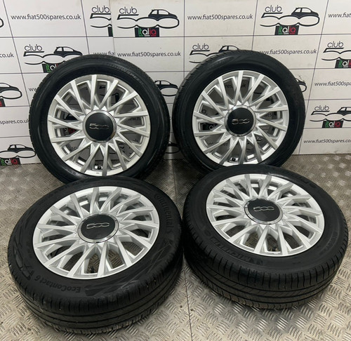 Fiat 500 alloy wheels - 500, 15"