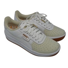 Puma California Women's White Beige Sneakers Size 6 Classic Retro Shoes New