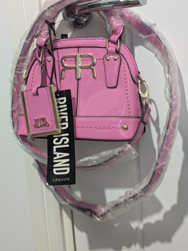 River island glossy pink mini - river,