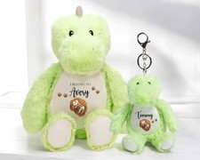 Personalised keepsake dinosaur